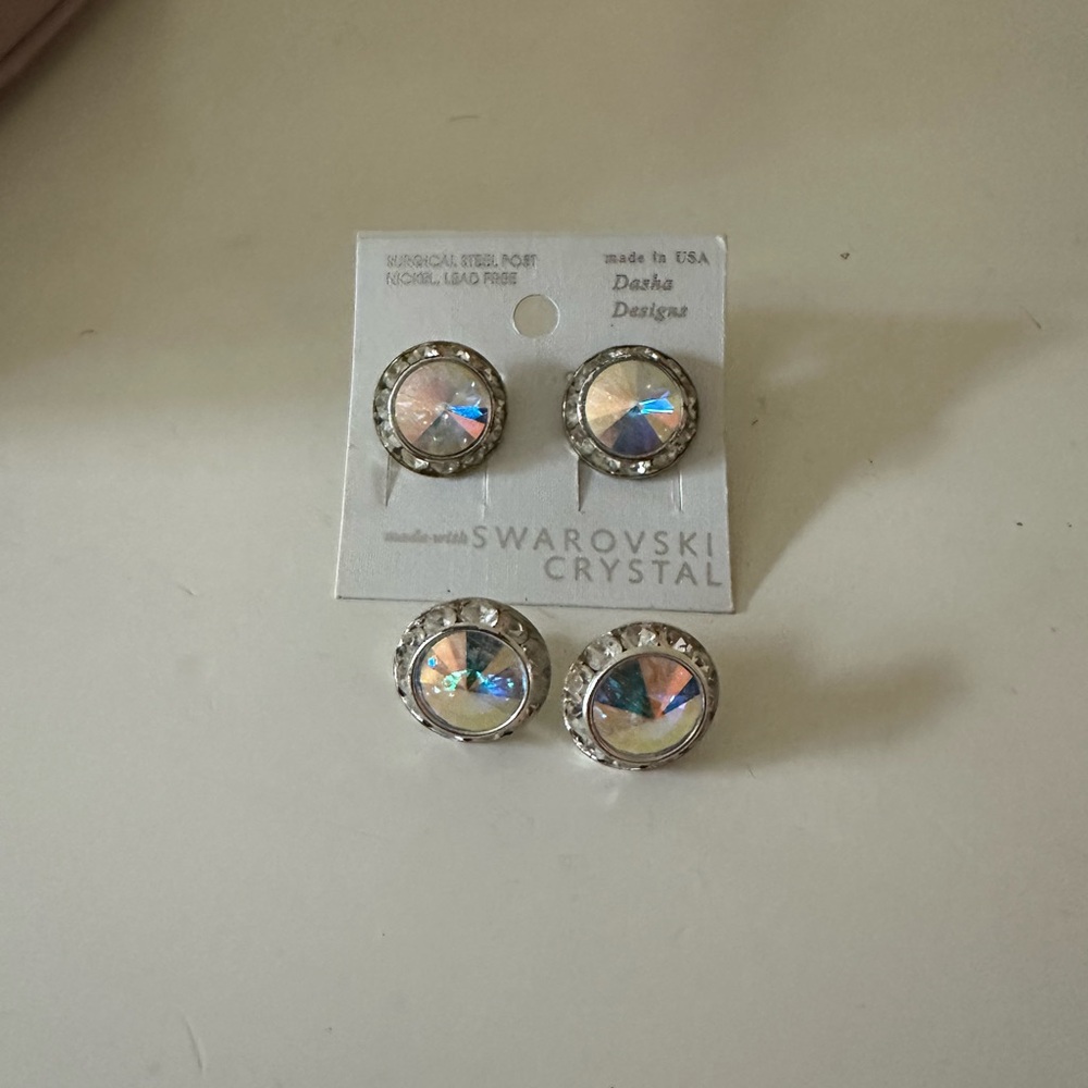 Crystal earrings